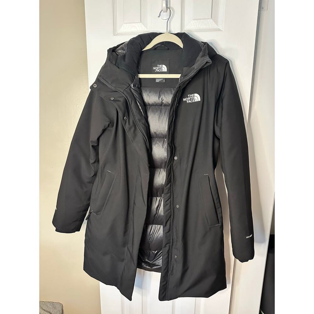The North Face Womens Arctic Parka Waterproof Down Insulation Hood Winter Coat M - Picture 9 of 9